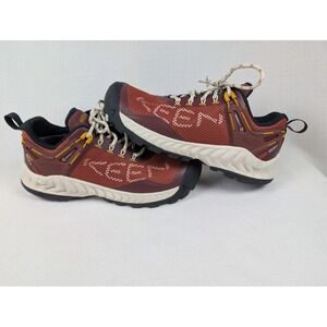 Keen Womens NXIS Evo Waterproof‎ Lace up Sneaker Shoe Sz 7 Baked Clay Hiking